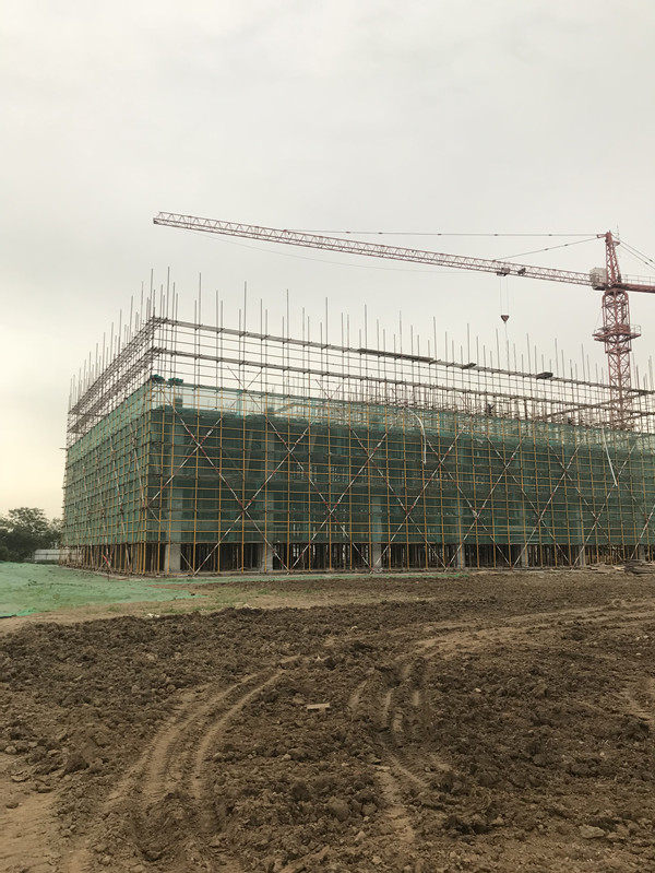 Carephar API Project Three-story building under construction